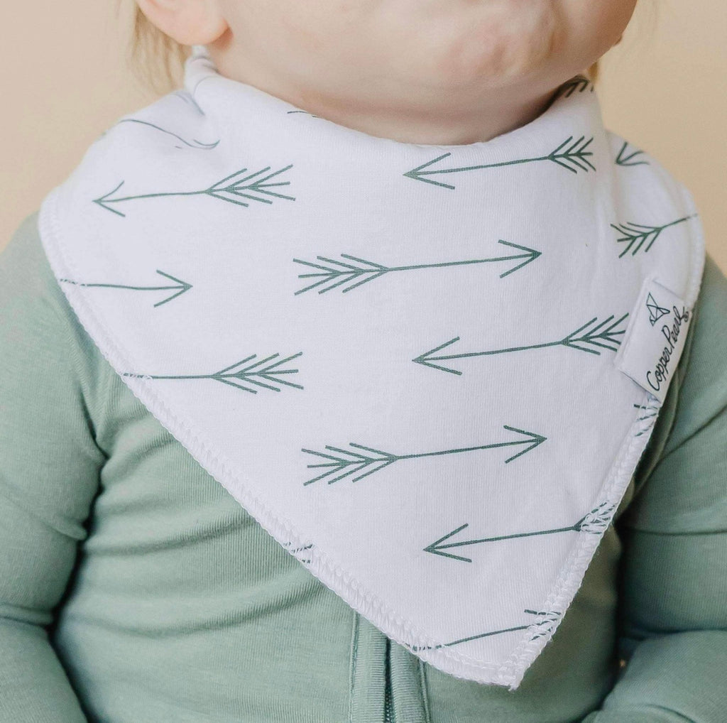 NR COPPER PEARL BANDANA BIBS | ARCHER BLACK BEAR