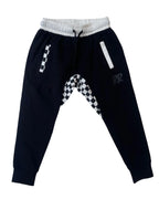 NR RAD RASCALS JERSEY JOGGER | BLACK CHECK