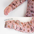 NR BELAN J VELVET GARDEN | FOOTED ZIPPER SLEEPER