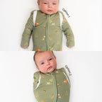NR BELAN J 1.0 TOG CONVERTIBLE SWADDLE SACK | FOREST FRIENDS
