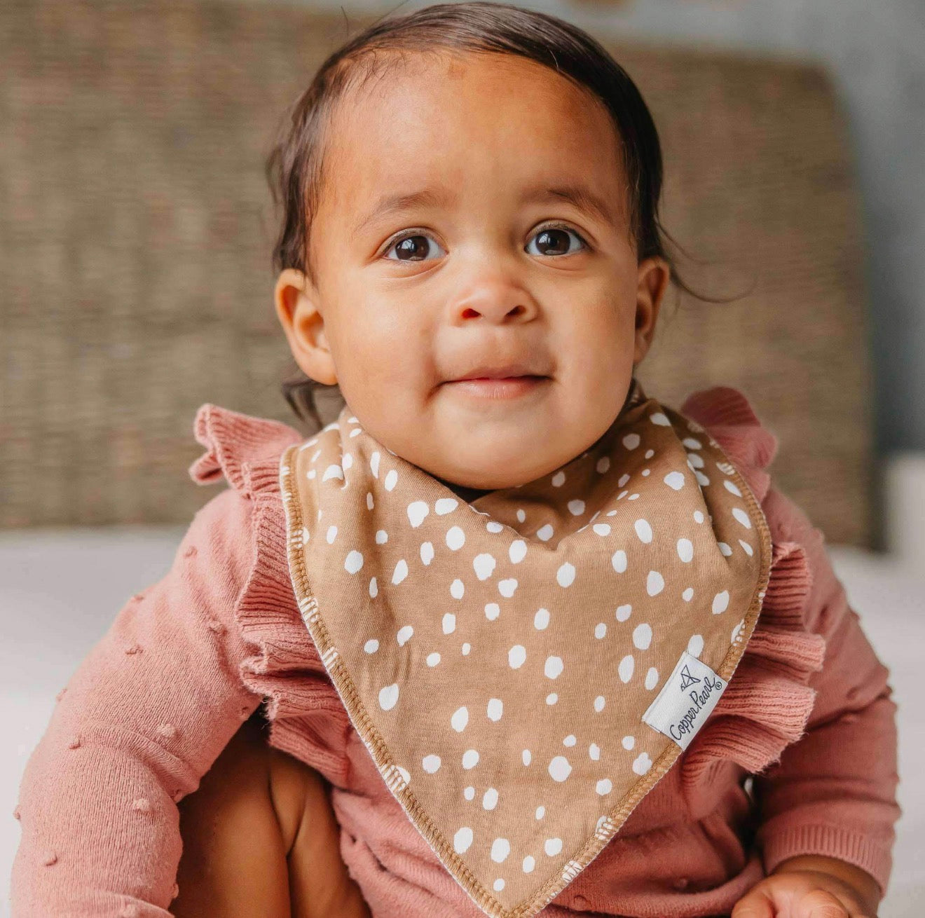 NR COPPER PEARL BANDANA BIBS | AUTUMN