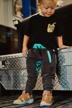 NR RAD RASCALS JERSEY JOGGER | BLUE CHECK