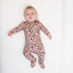 NR BELAN J VELVET GARDEN | FOOTED ZIPPER SLEEPER