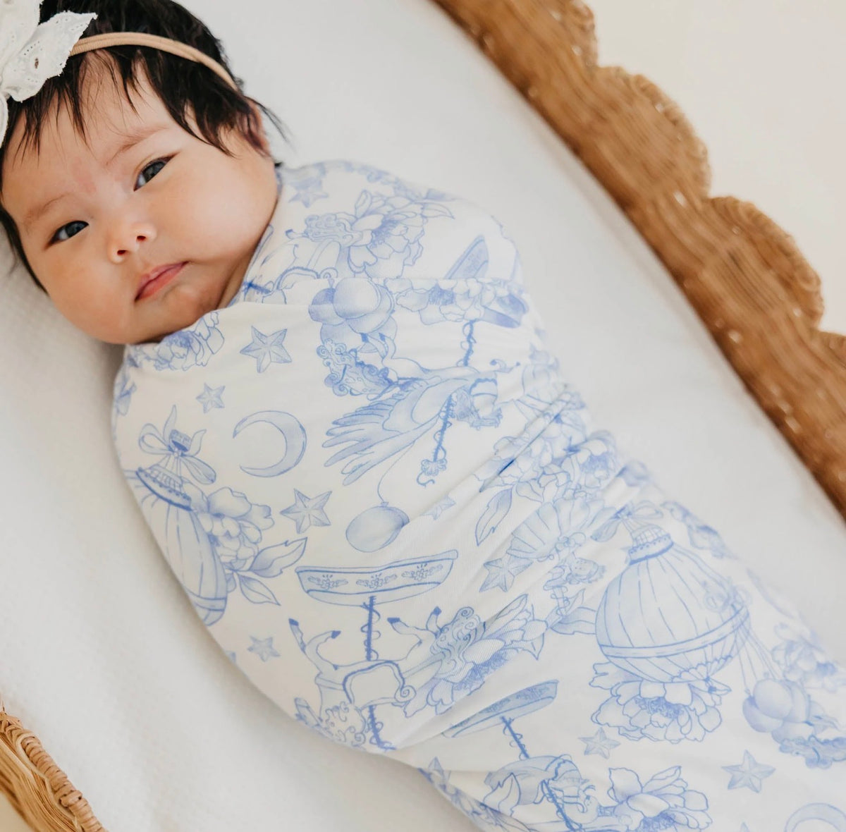 NR COPPER PEARL SWADDLE BLANKET | VINTAGE CARNIVAL