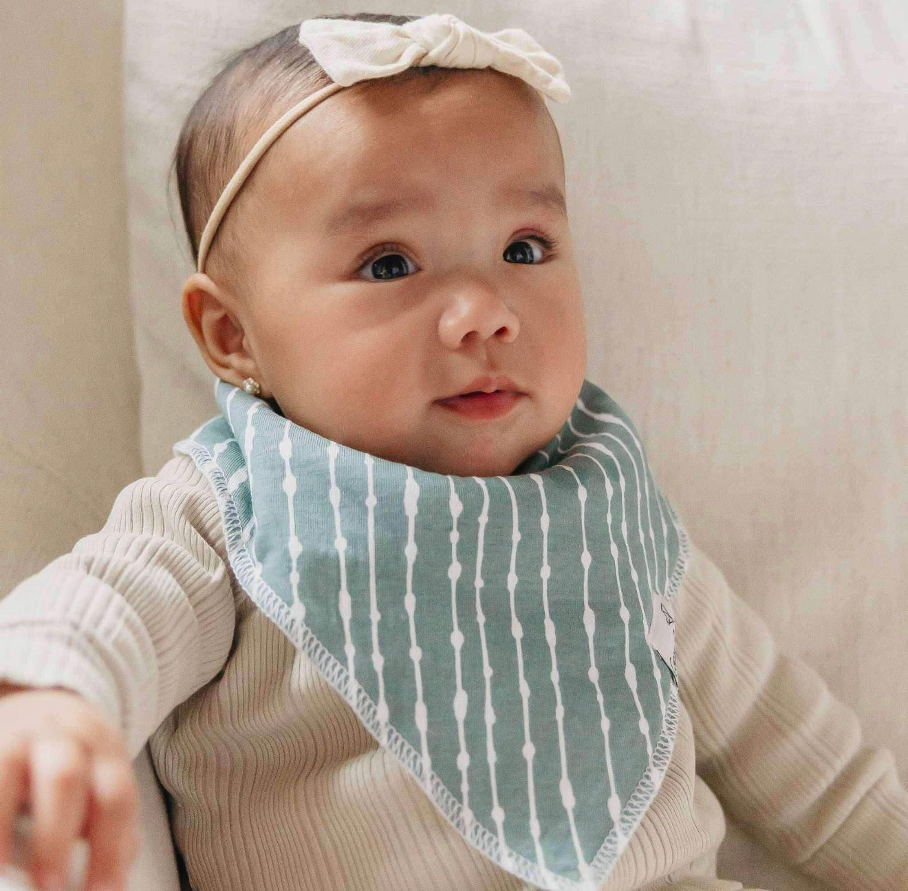 NR COPPER PEARL BANDANA BIBS | AUTUMN