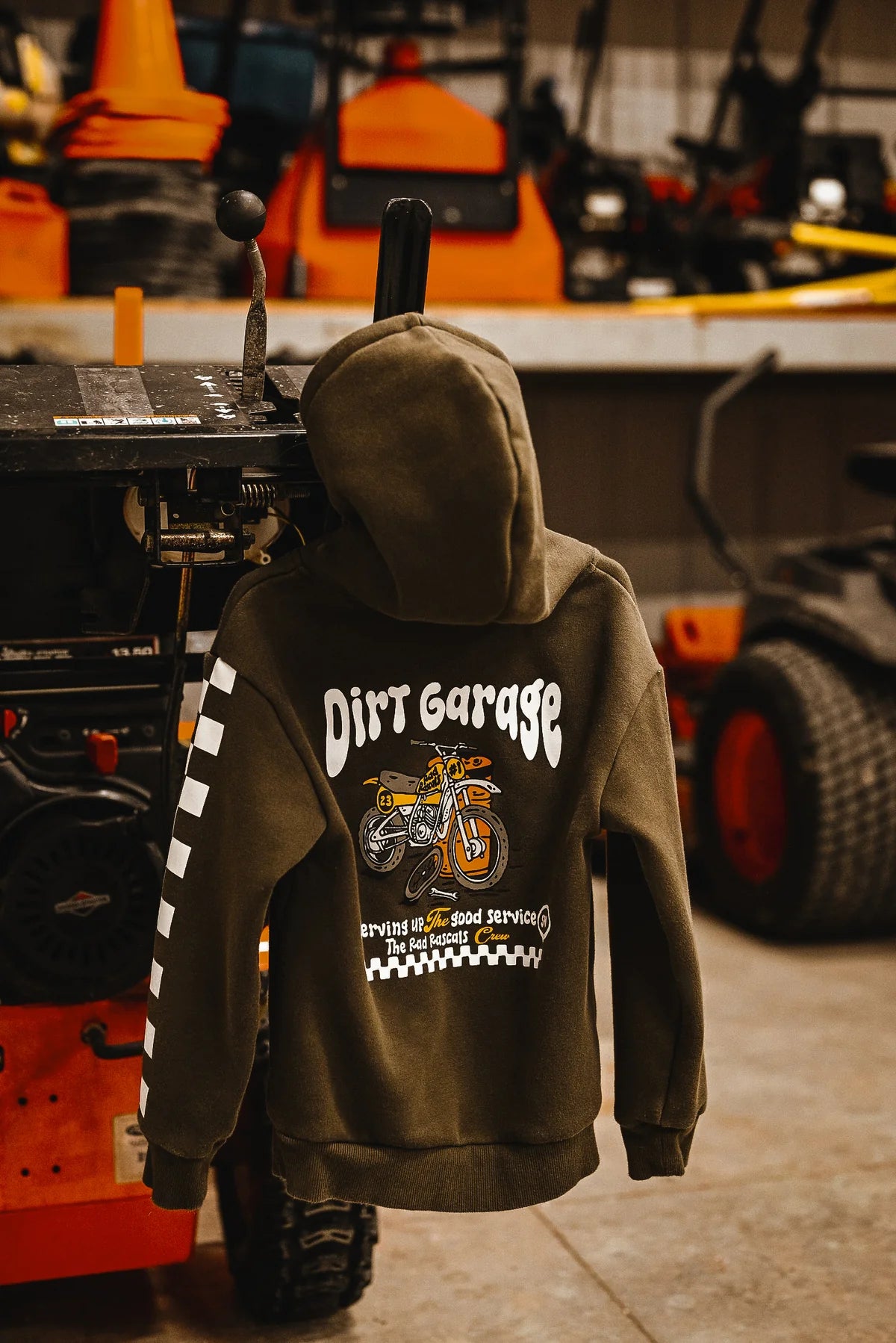 NR RAD RASCALS HOODIE - DIRT GARAGE