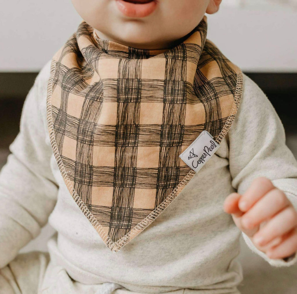 NR COPPER PEARL BANDANA BIBS | FARMER JO