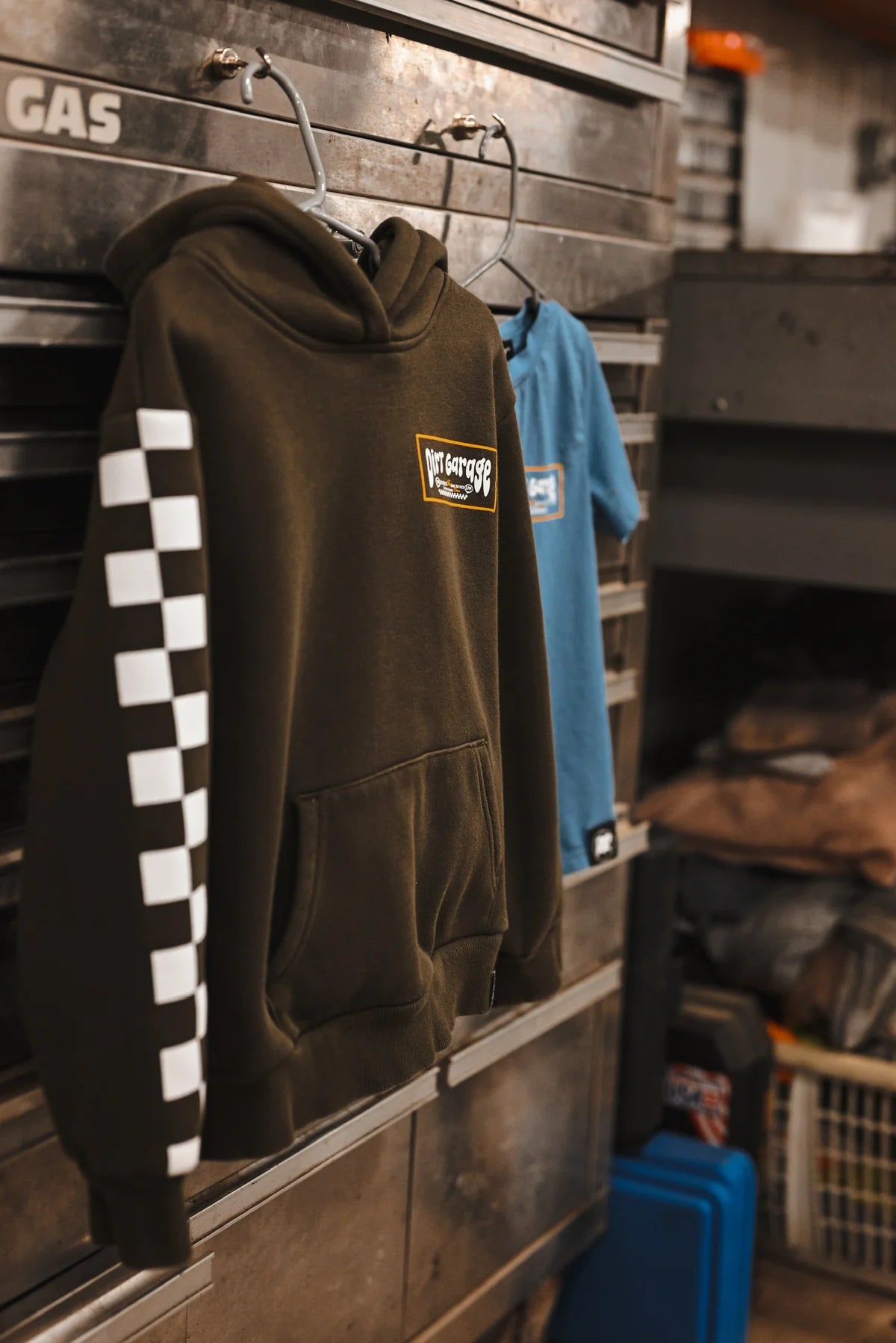 NR RAD RASCALS HOODIE - DIRT GARAGE