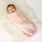 NR BELAN J 1.0 TOG CONVERTIBLE SWADDLE SACK | ROSE QUARTZ