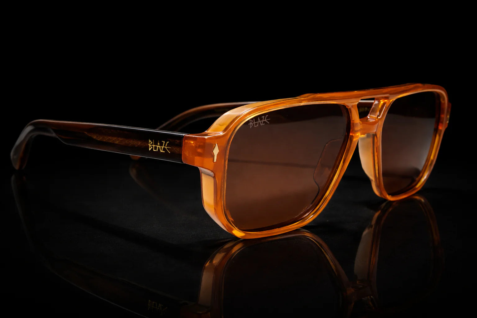 NR BLAZE SHADES | ASH | ORANGE