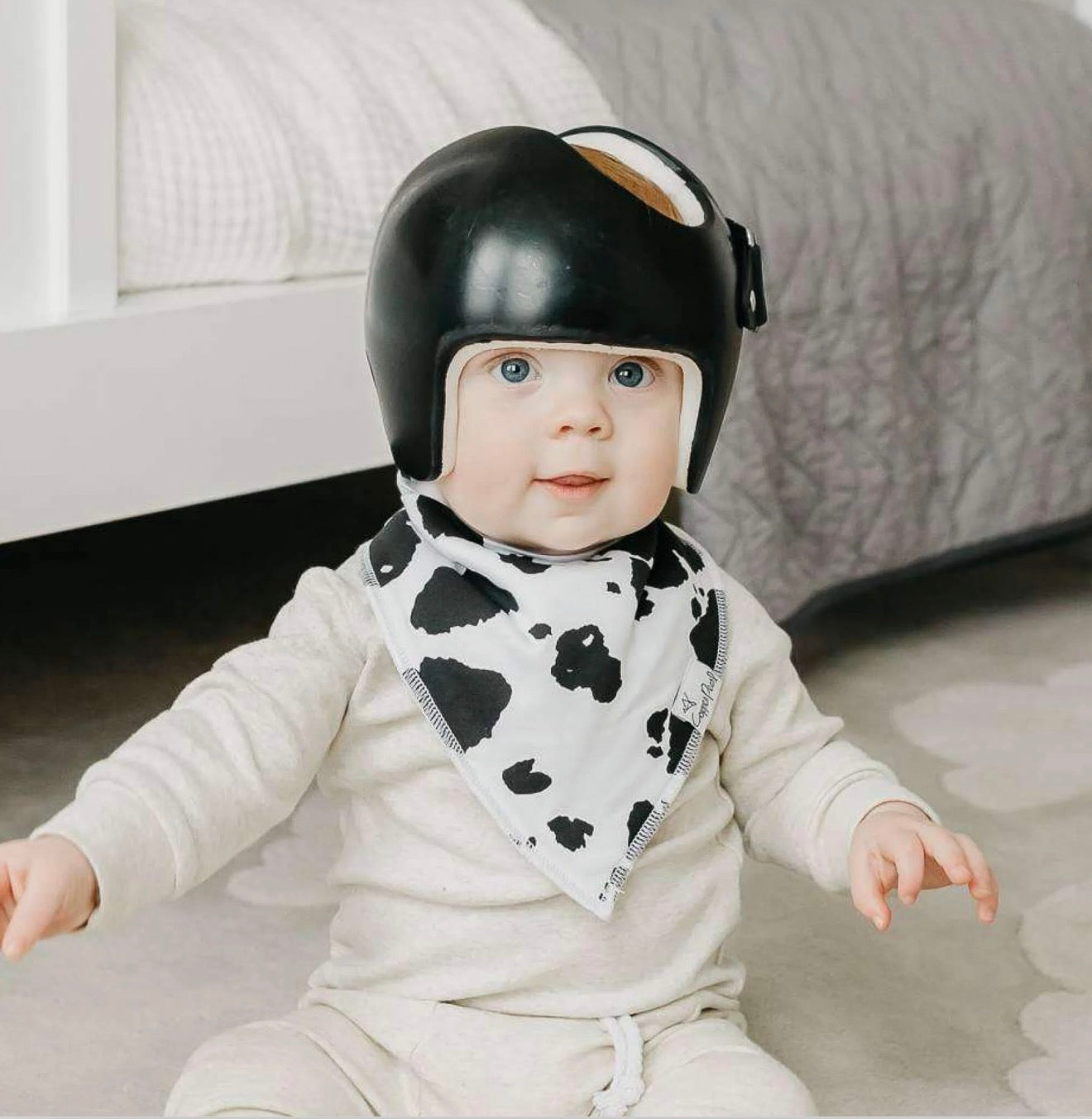 NR COPPER PEARL BANDANA BIBS | FARMER JO