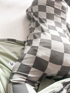NANA & REED | FOOTLESS SLEEPER | CYPRESS CHECK