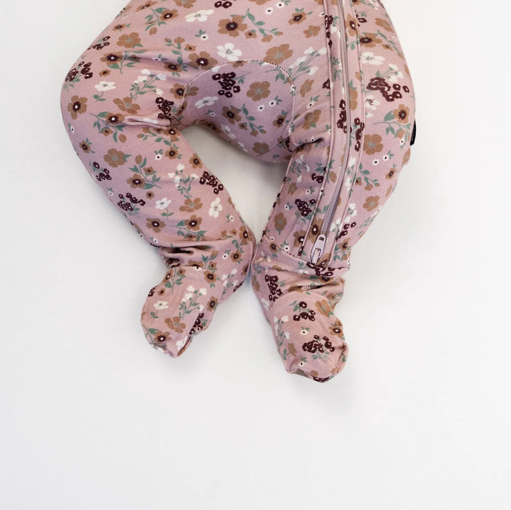 NR BELAN J VELVET GARDEN | FOOTED ZIPPER SLEEPER