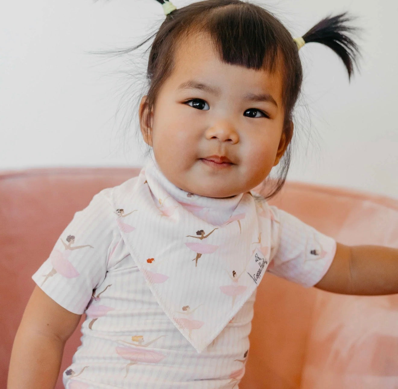 NR COPPER PEARL BANDANA BIBS | KATERINA BALLERINA