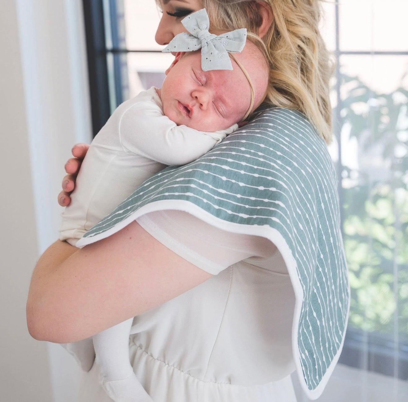 NR COPPER PEARL BURP CLOTH SET | AUTUMN