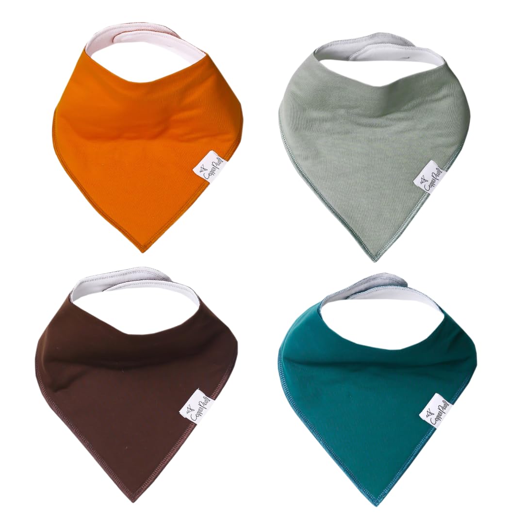 NR COPPER PEARL BANDANA BIBS | BLAZE