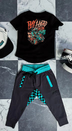 NR RAD RASCALS JERSEY JOGGER | BLUE CHECK