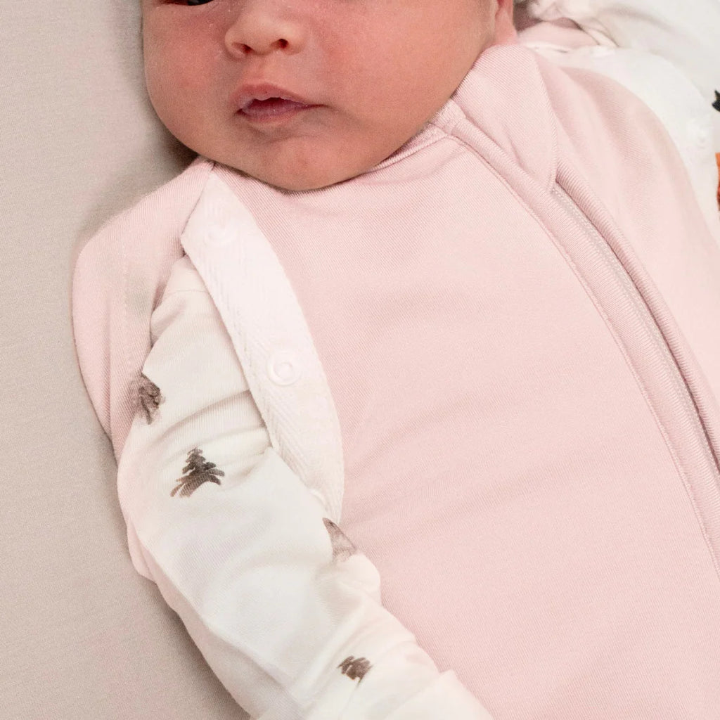 NR BELAN J 1.0 TOG CONVERTIBLE SWADDLE SACK | ROSE QUARTZ
