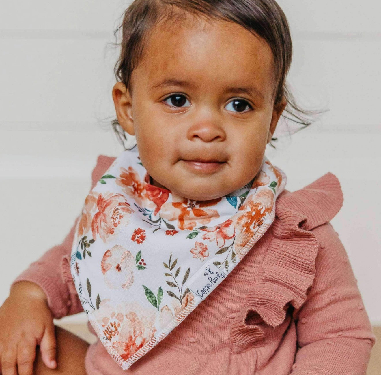 NR COPPER PEARL BANDANA BIBS | AUTUMN
