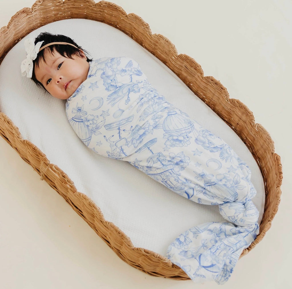 NR COPPER PEARL SWADDLE BLANKET | VINTAGE CARNIVAL