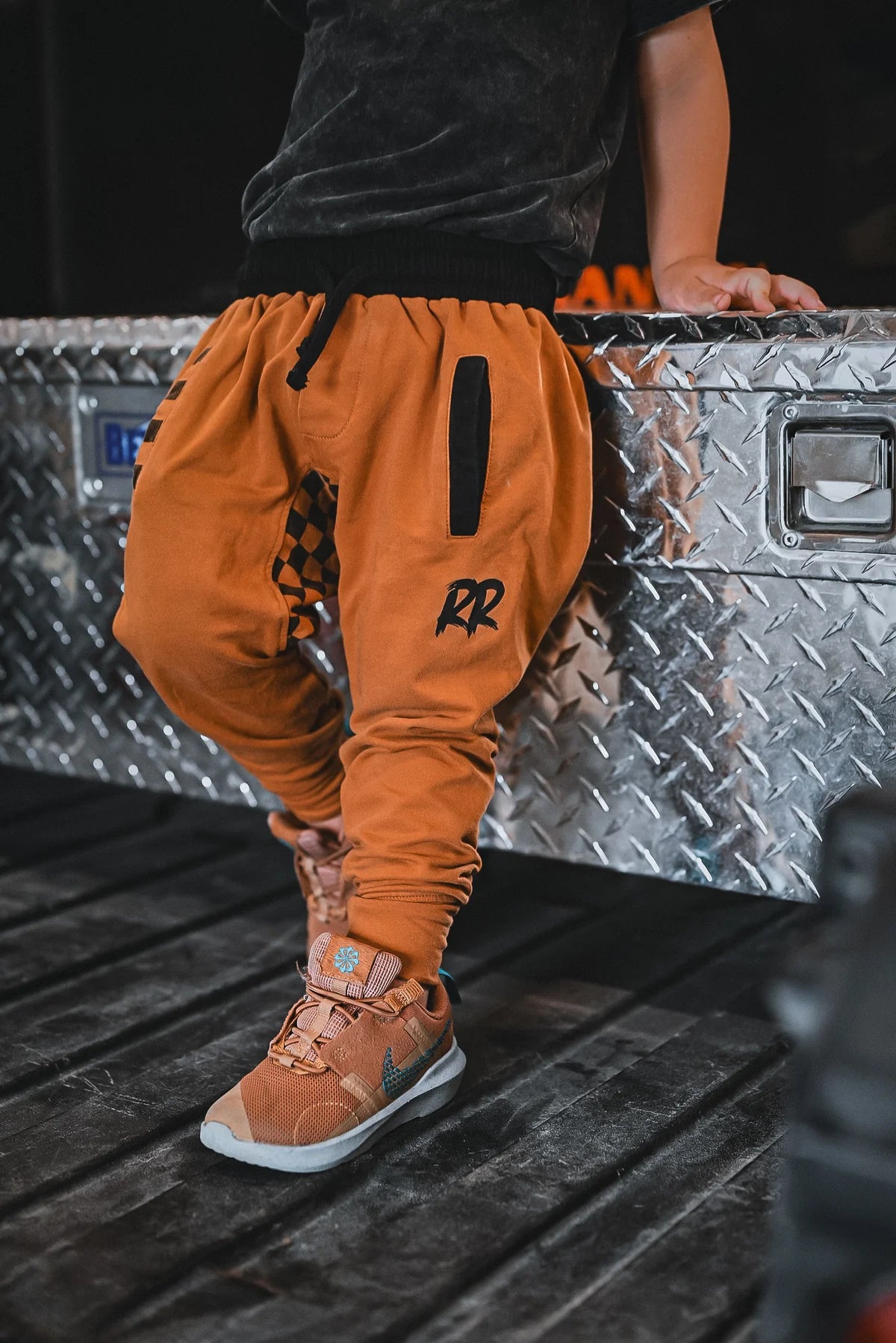 NR RAD RASCALS JERSEY JOGGER | KHAKI CHECK
