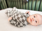 NANA & REED | FOOTED SLEEPER | CYPRESS CHECK