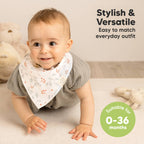 NR KEABABIES BABY BANDANA BIBS | 8-PACK | BLOOM