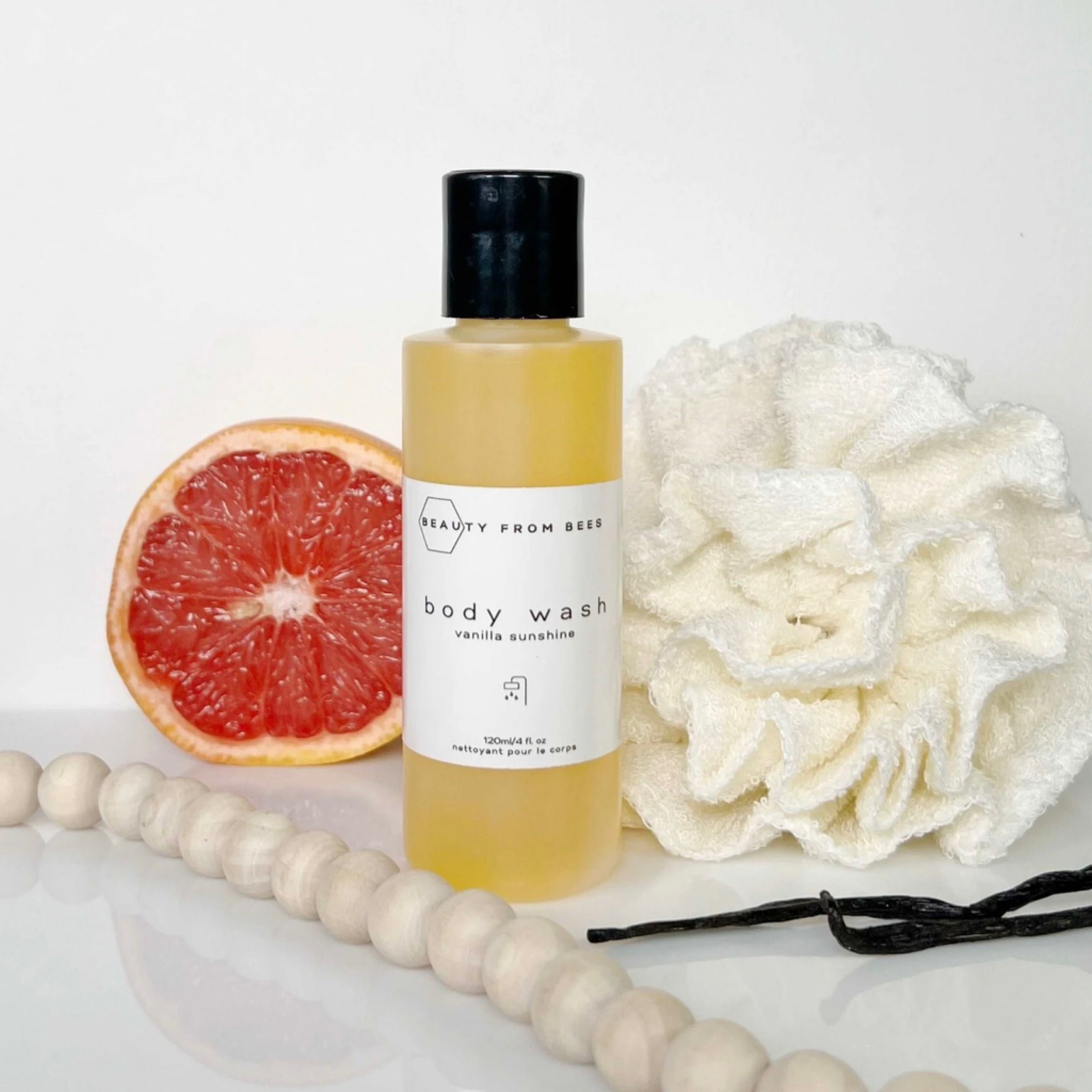 NR BEAUTY FROM BEES BODY WASH | VANILLA SUNSHINE 120mL