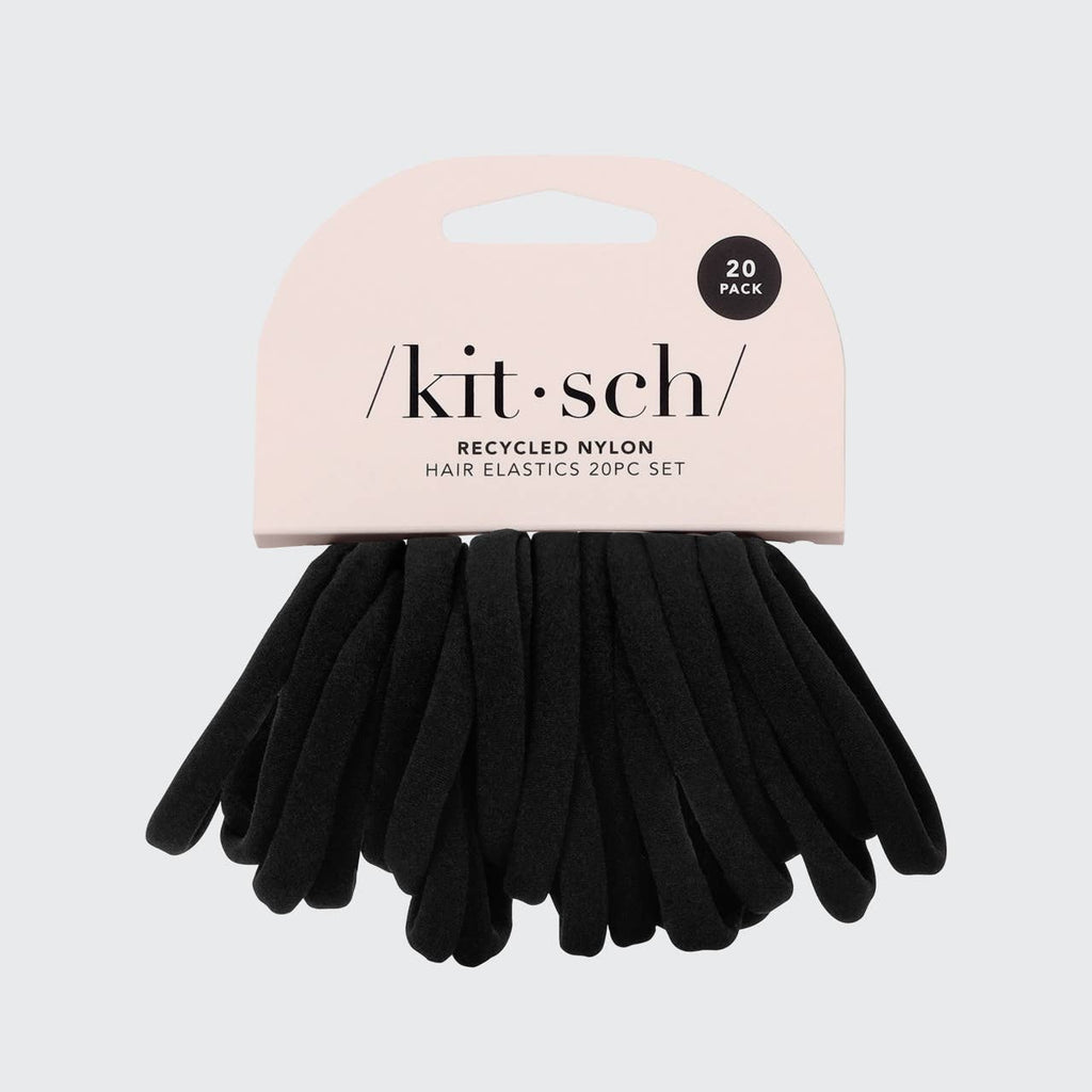 NR KITSCH NYLON ELASTICS 20pc | BLACK