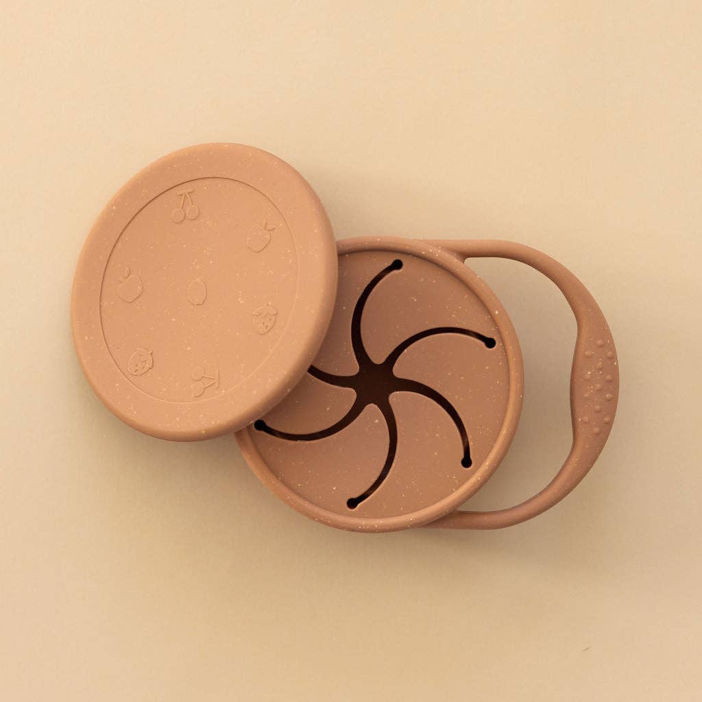 NR MINIKA SILICONE SNACK CUP | ALMOND