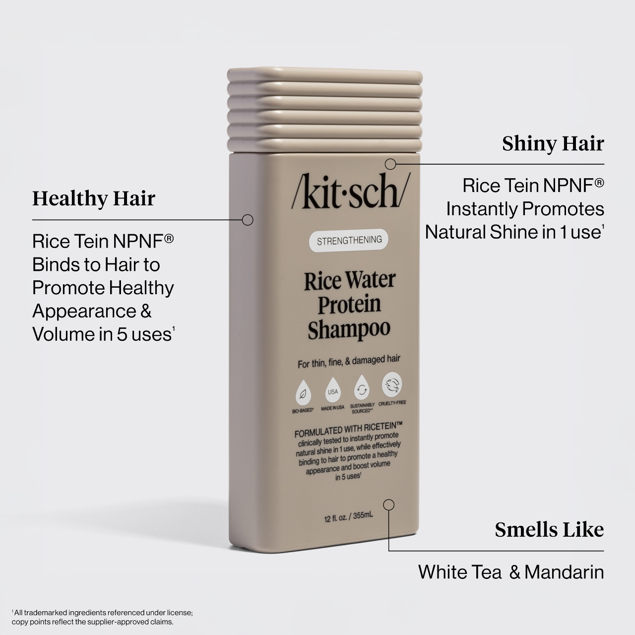 NR KITSCH STRENGTHENING RICE WATER SHAMPOO