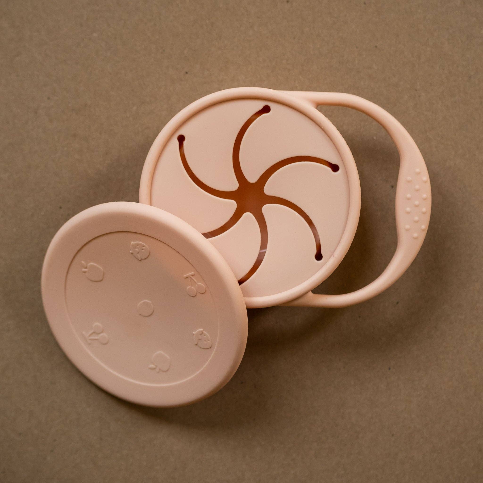 NR MINIKA SILICONE SNACK CUP | BLUSH