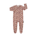 NR BELAN J VELVET GARDEN | FOOTED ZIPPER SLEEPER