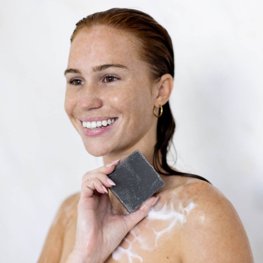 NR KITSCH CHARCOAL DETOXIFYING SOLID BODY WASH BAR