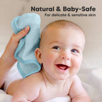 NR KEABABIES WASH CLOTHS | 6 PACK | BRAVO BLUE