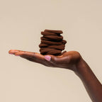 NR KITSCH NYLON ELASTICS 20pc | CHOCOLATE