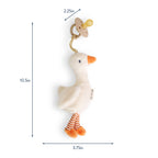 NR BITZY PAL NATURAL PACIFIER PLUSH | COW