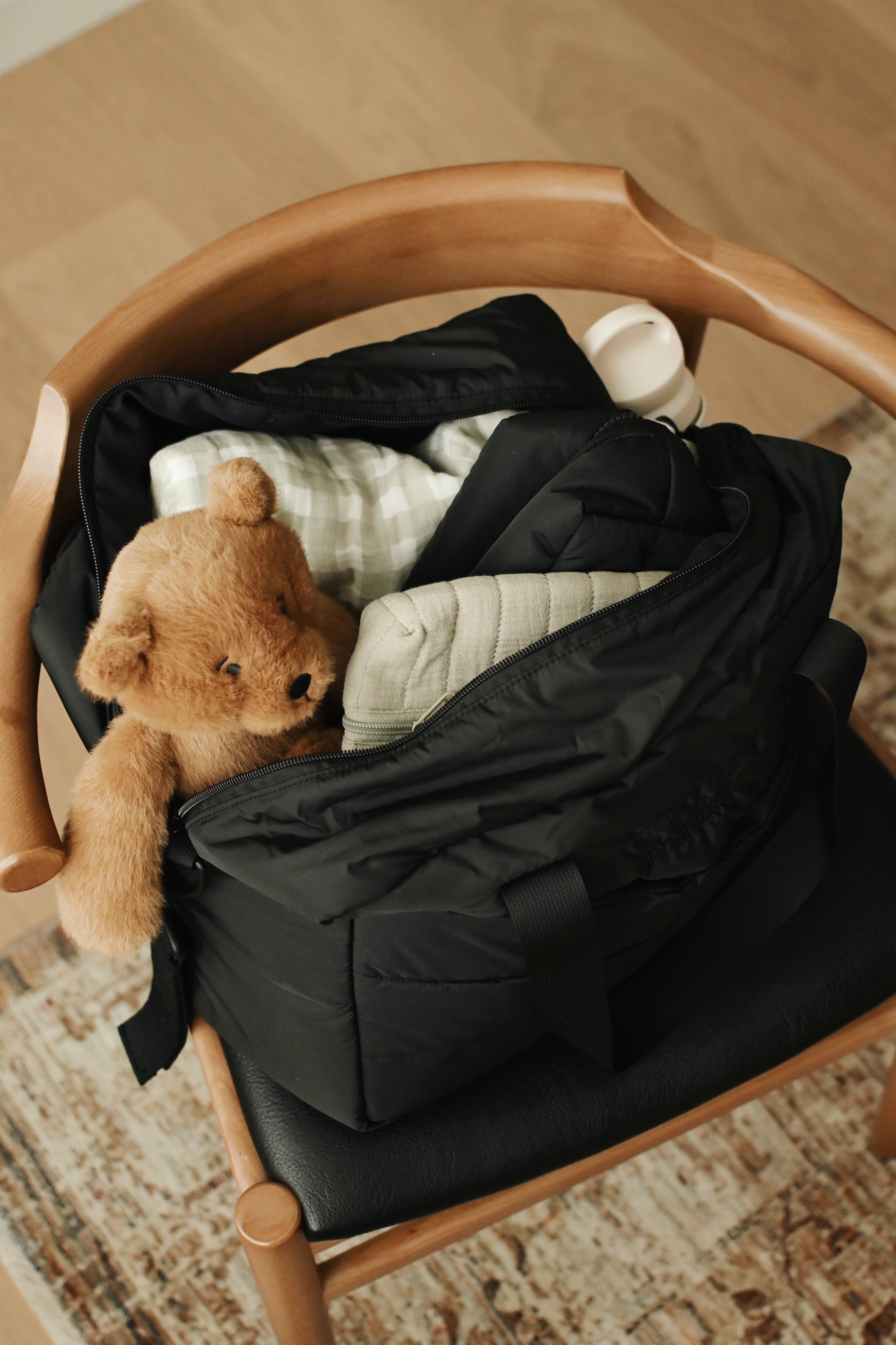 NR MINIKA DIAPER BAG | BLACK