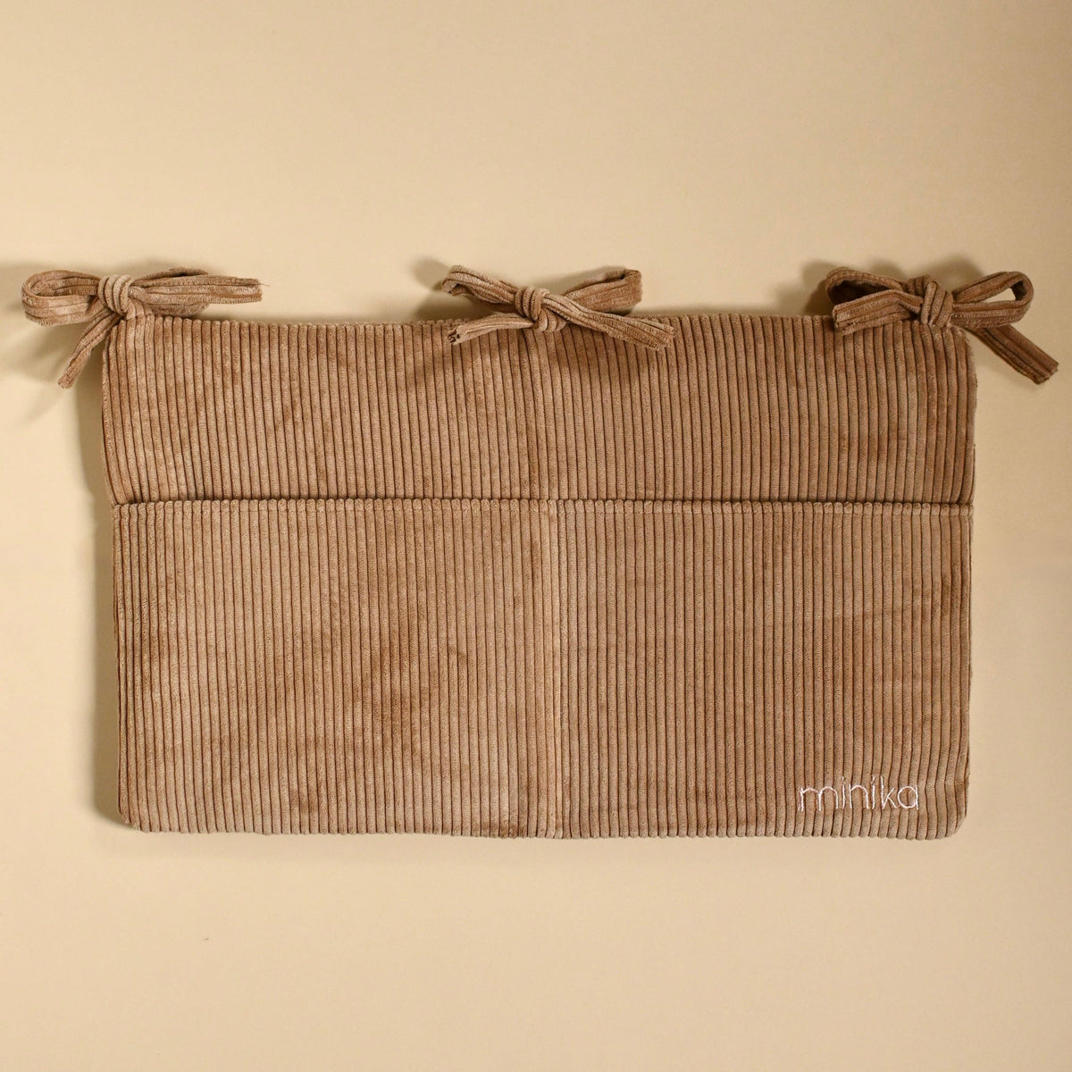 NR MINIKA CRIB ORGANIZER | ALMOND