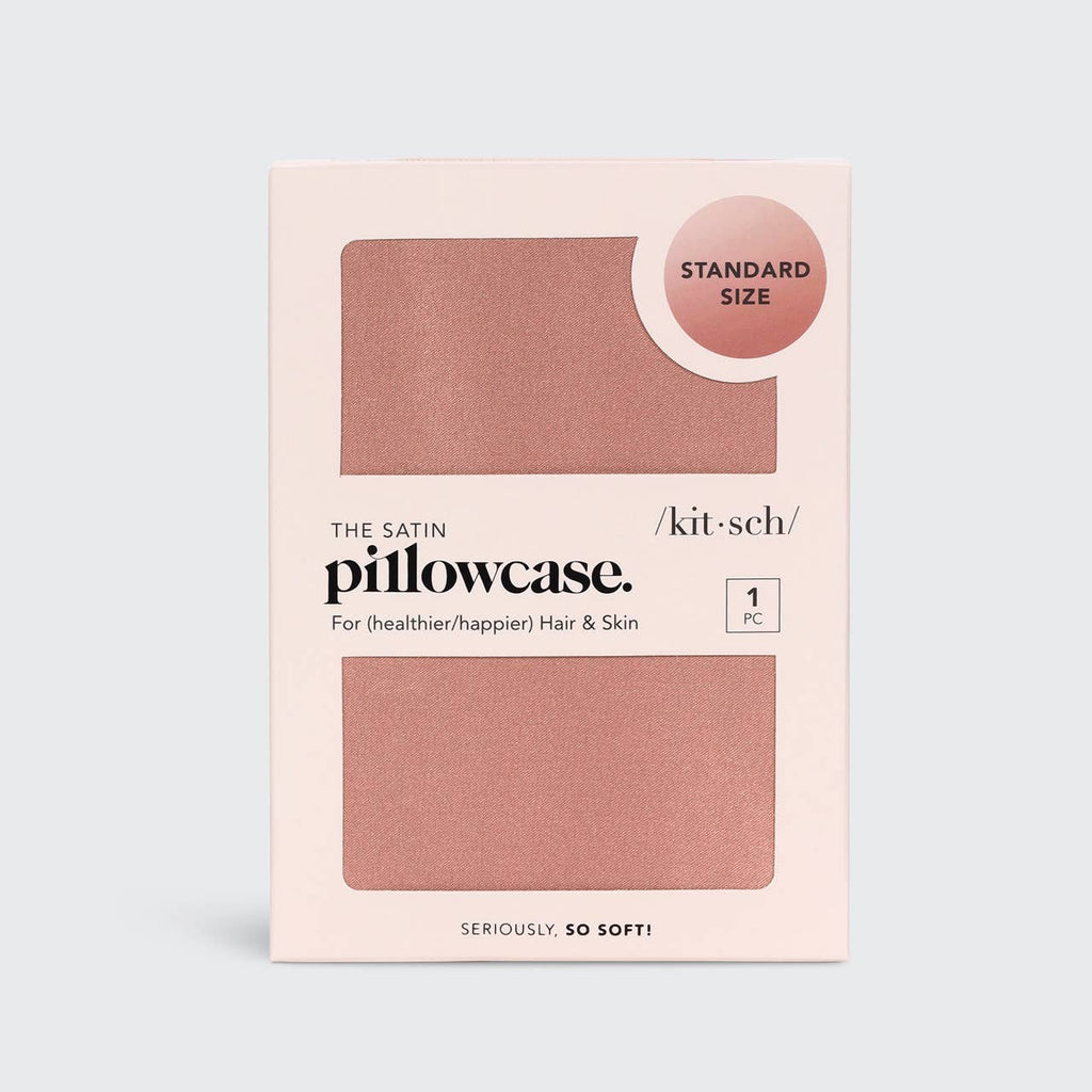 NR KITSCH SATIN PILLOWCASE | TERRACOTTA