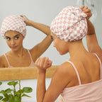 NR KITSCH SATIN LINED FLEXI SHOWER CAP