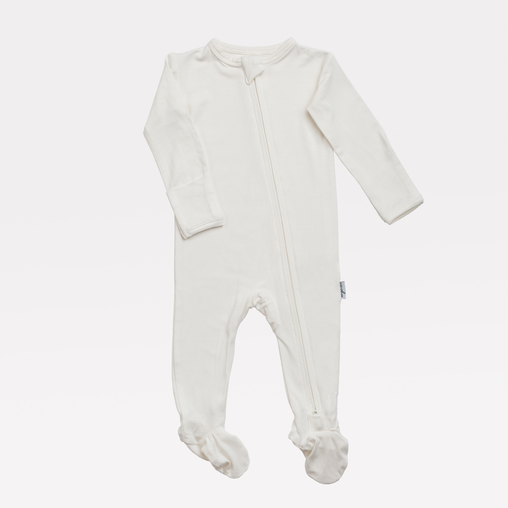 NR PIP + PHEE BAMBOO FOOTED SLEEPER | ARCTIC BLUE | 0-3