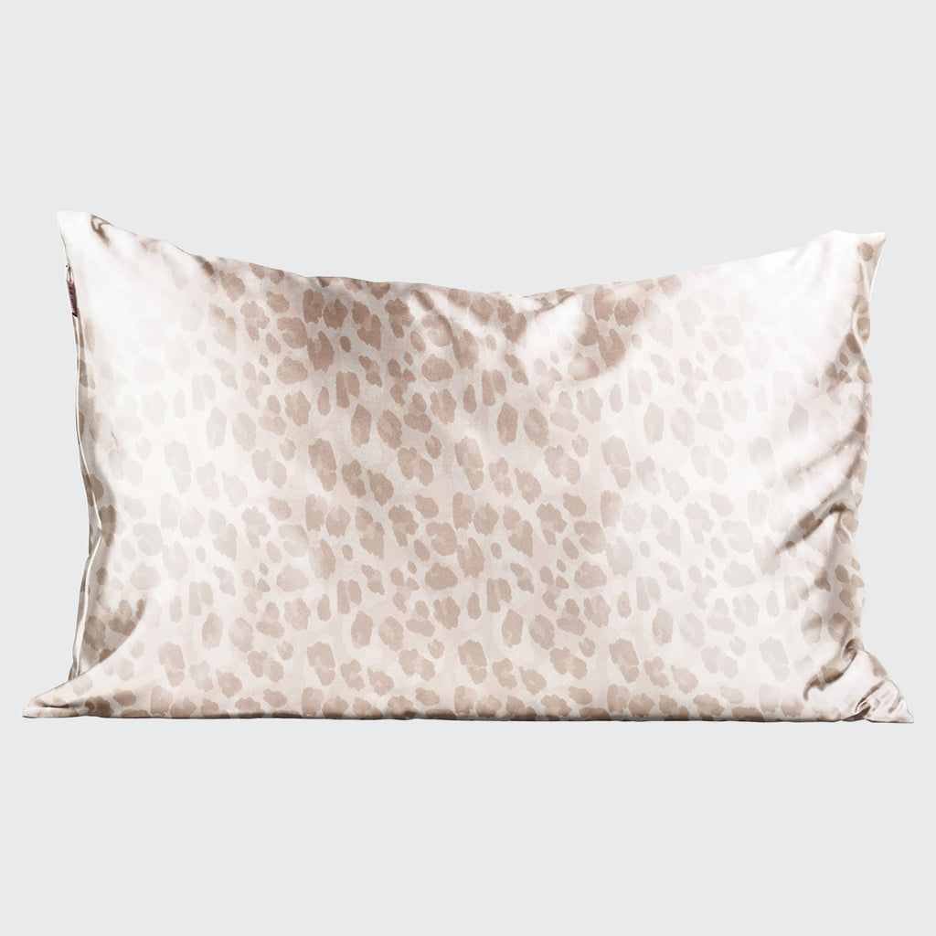 NR KITSCH SATIN PILLOWCASE | LEOPARD