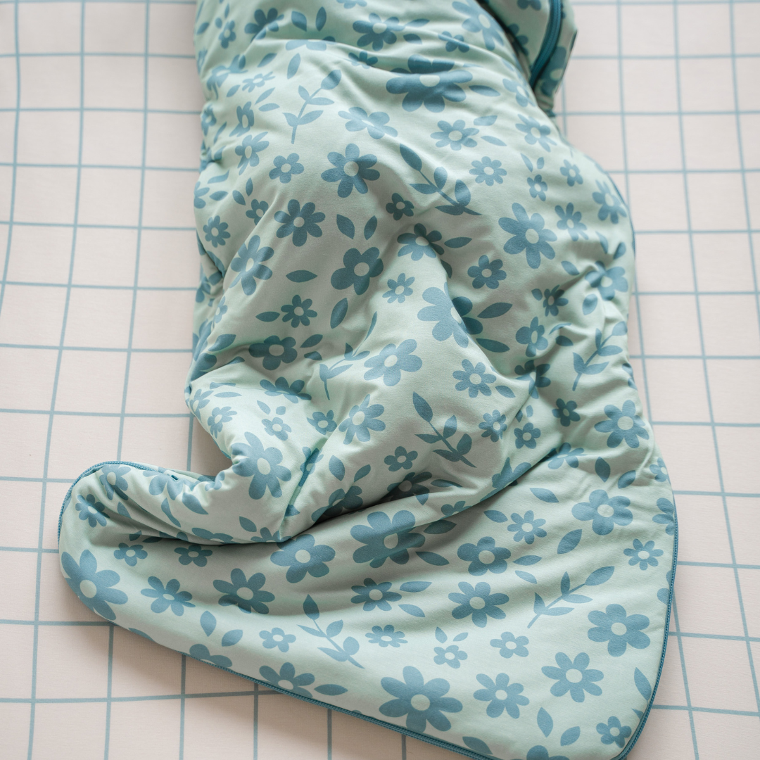 NR PIP + PHEE SLEEP BAG | MINT FLORAL | 1.0 TOG