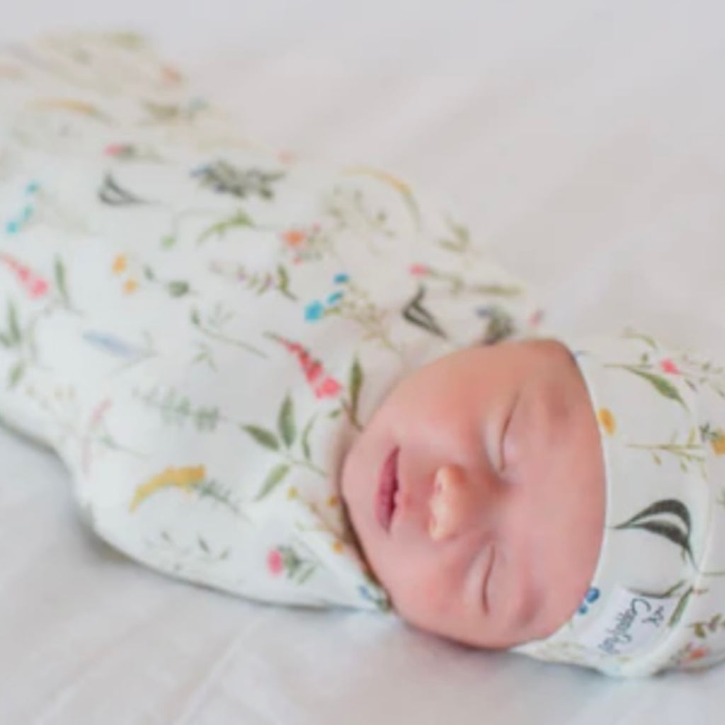 NR COPPER PEARL SWADDLE BLANKET | ASPEN FLORALS