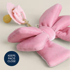 NR BITZY PAL NATURAL PACIFIER PLUSH | GOOSE