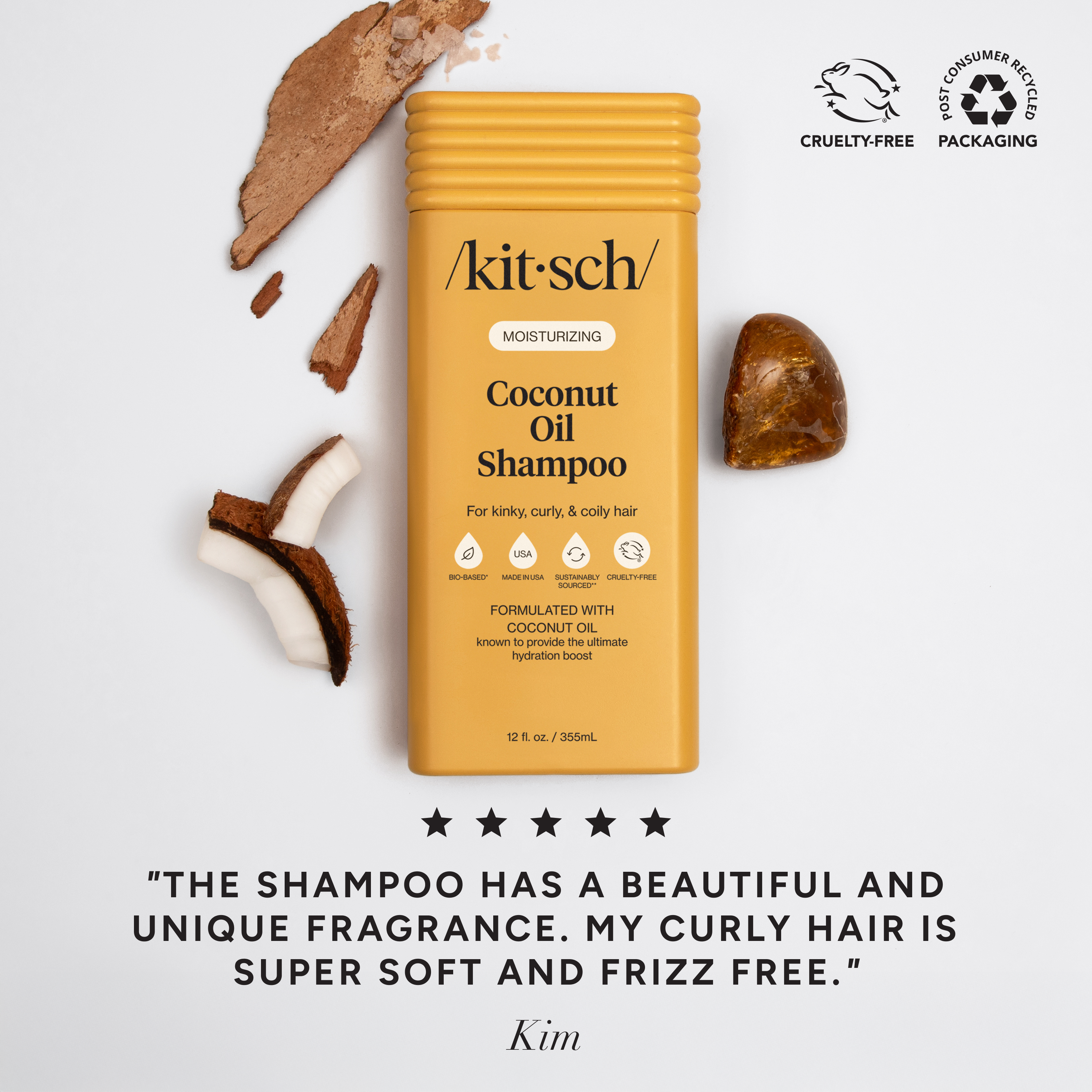 NR KITSCH MOISTURIZING COCONUT OIL SHAMPOO