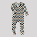 NR PIP + PHEE BAMBOO FOOTED SLEEPER | MULTI CHECKS LE
