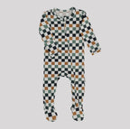 NR PIP + PHEE BAMBOO FOOTED SLEEPER | MULTI CHECKS LE