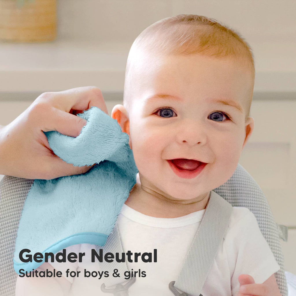 NR KEABABIES WASH CLOTHS | 6 PACK | BRAVO BLUE